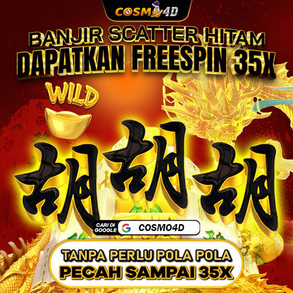 COSMO4D » Link Pro Slot Gacor Scatter Hitam Mahjong Ways 2
